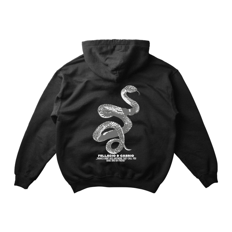 "FAKE FRIENDS" HOODIE - Fellacio&Cabrio