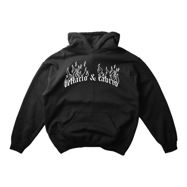 "FLAME" HOODIE - Fellacio&Cabrio