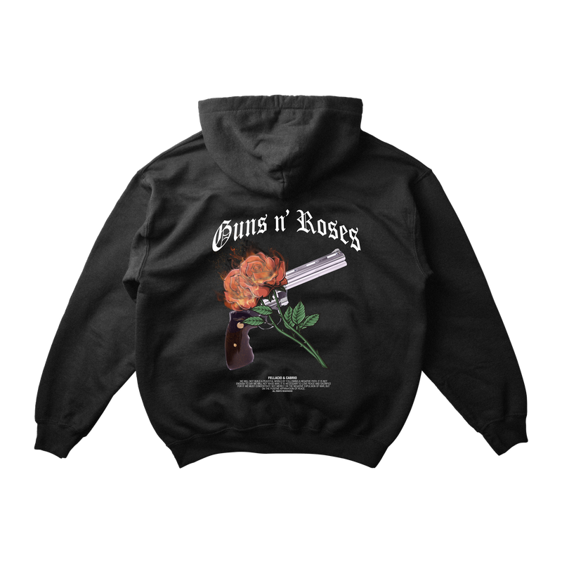 "GUNS N"ROSES" HOODIE - Fellacio&Cabrio