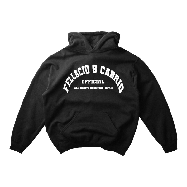 "OFFICIAL" HOODIE - Fellacio&Cabrio