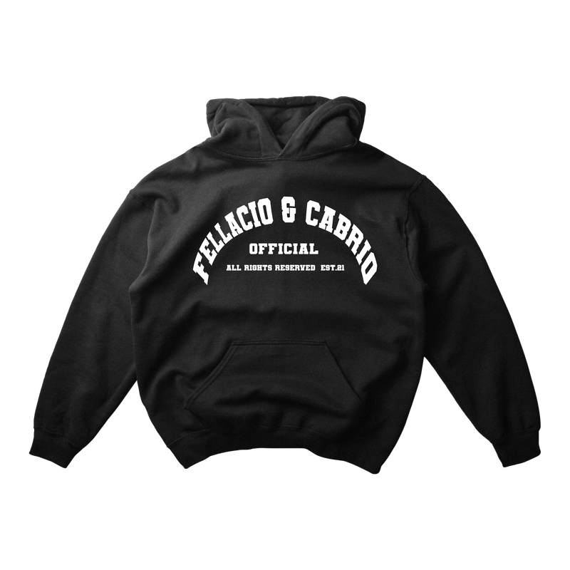 "OFFICIAL" HOODIE - Fellacio&Cabrio